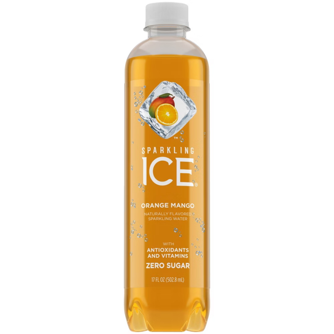 Sparkling Ice Orange Mango Flavored Sparkling Water (17oz)