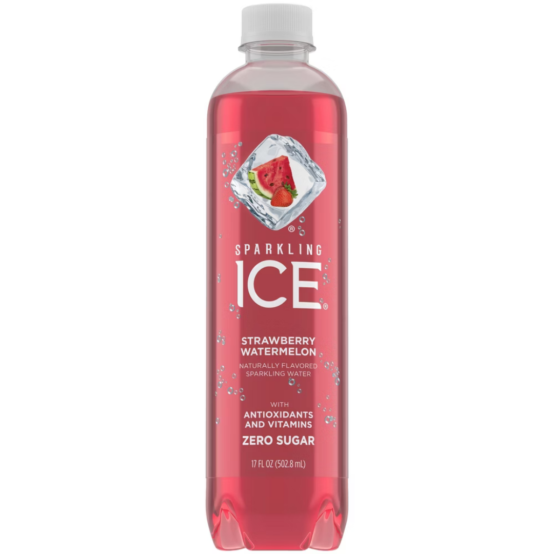 Sparkling Ice Strawberry Watermelon Flavored Sparkling Water (17oz)