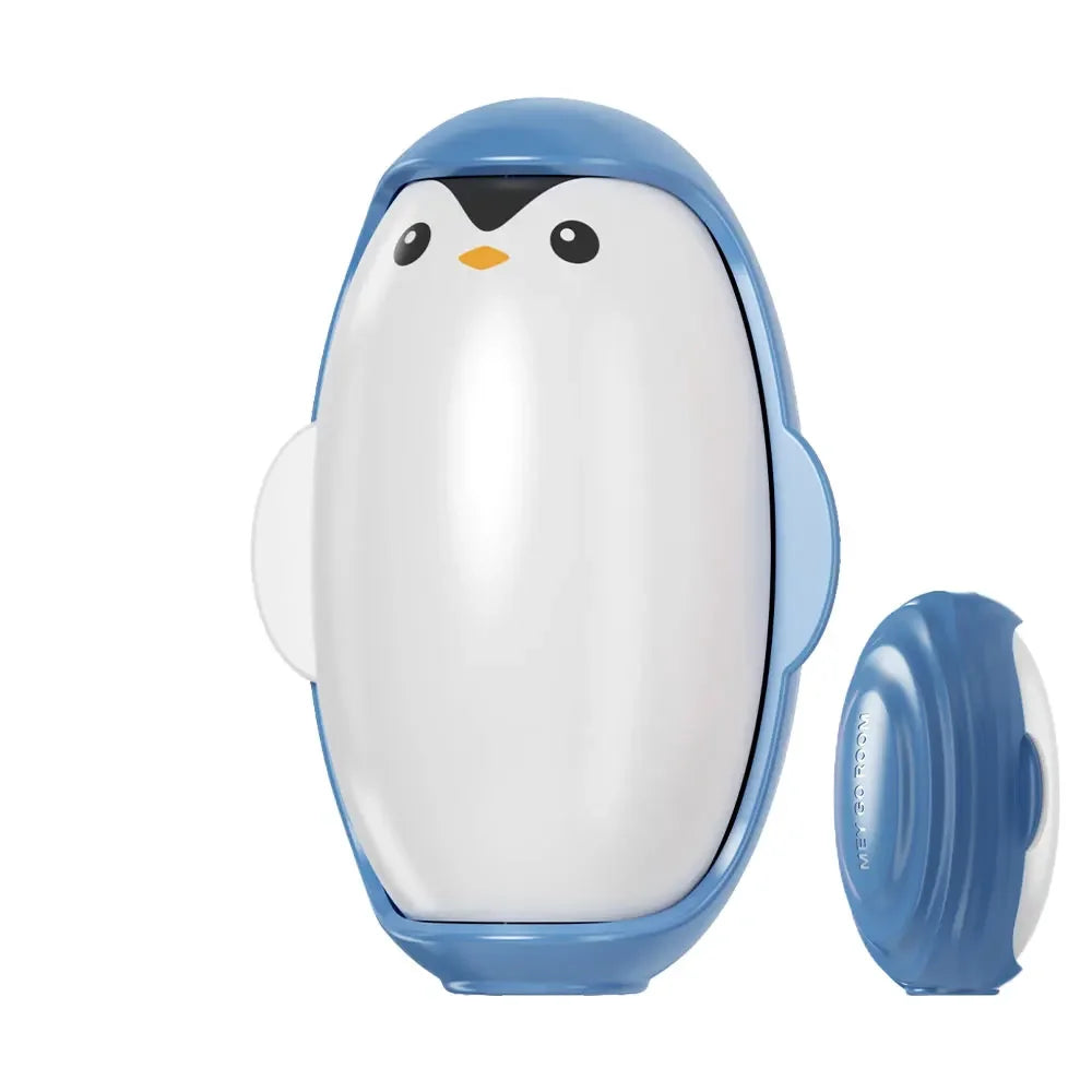 Penguin Lint Remover Household Portable Sticky Washable Reusable Mini Roller Brush Ball Suitable For Pet Hair Clothing Cleaning