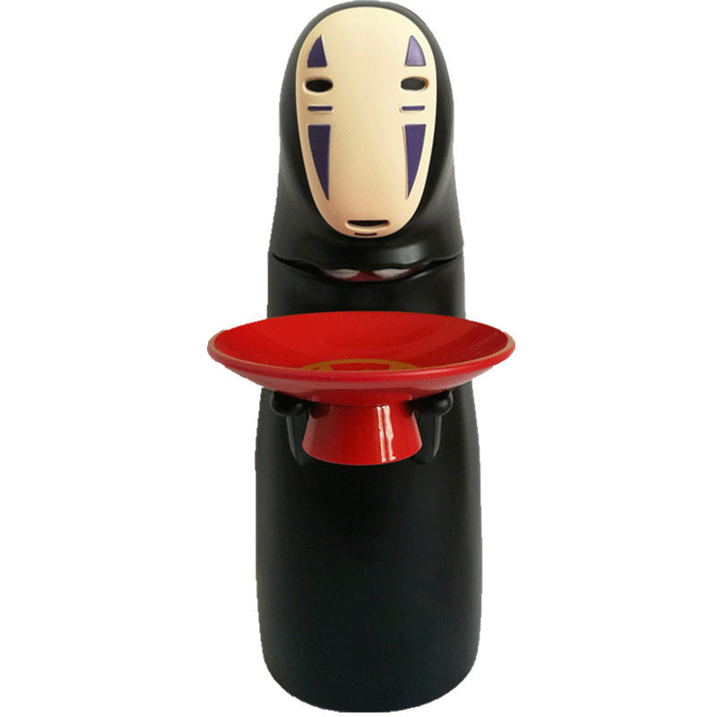 Faceless male piggy bank creative Tiktok girl of the same style Qianyuqianshui electric coin piggy bank