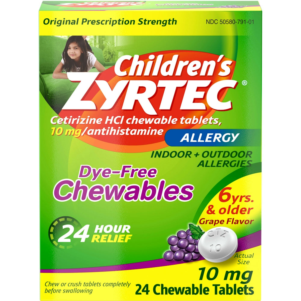 Zyrtec Cw 10 mg 24 Chd Odt 24H Grp