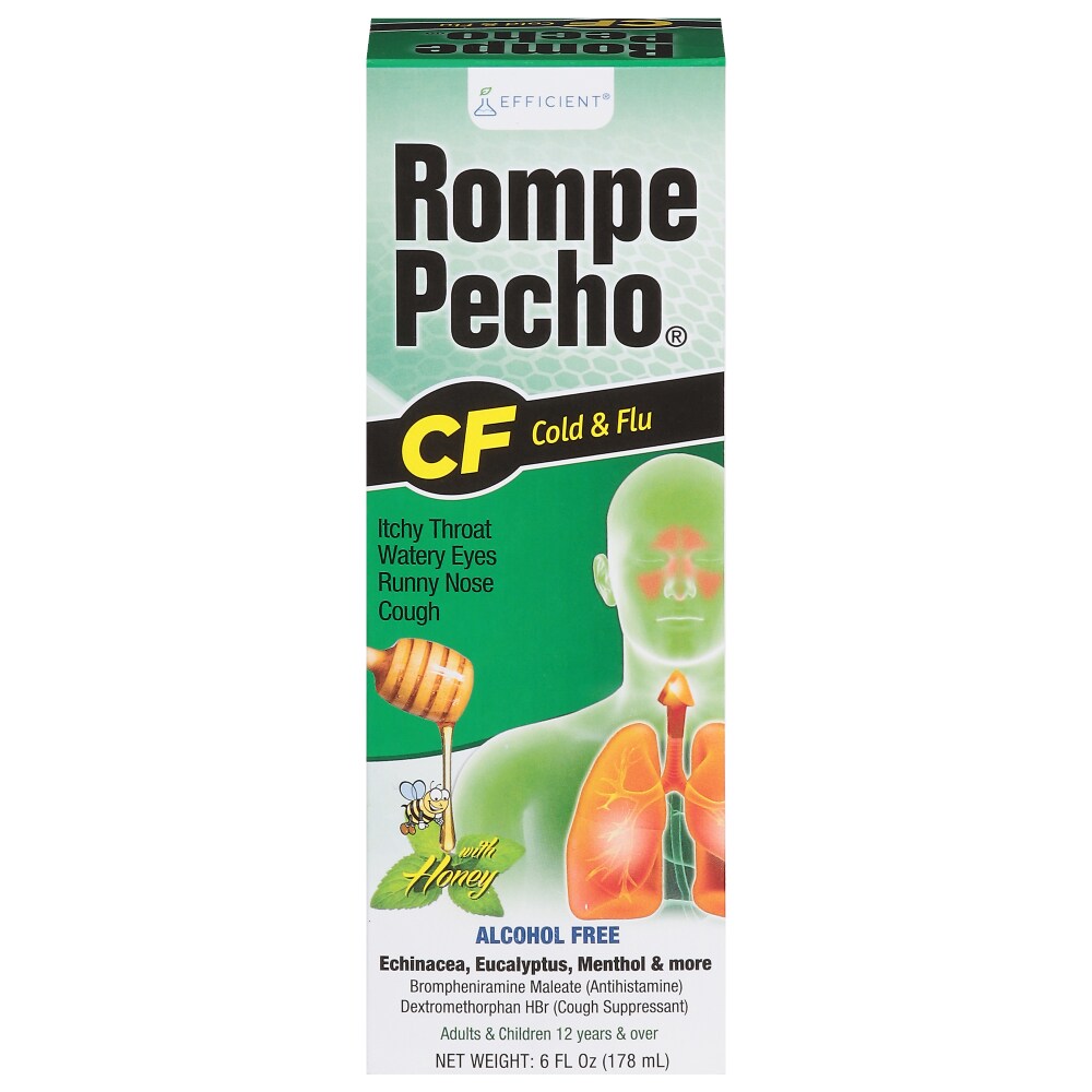 Rompe Pecho Cold & Flu 6 Fl Oz