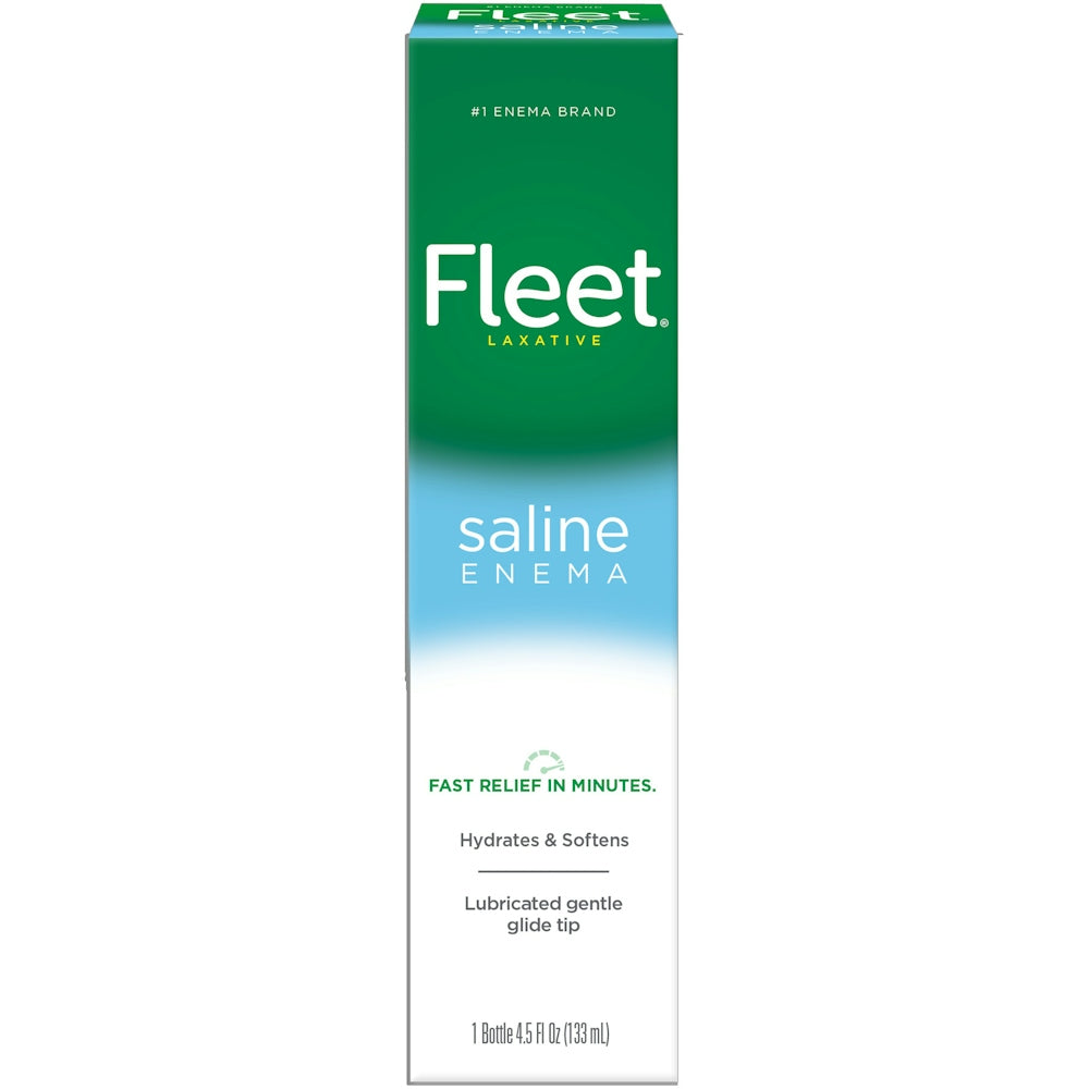 Fleet Laxative Saline Enema (4.5 Fl Oz / 133 mL)