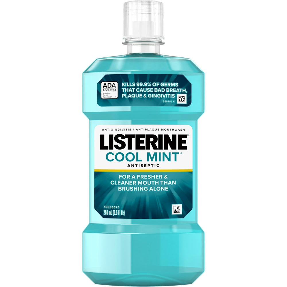 Listerine Antiseptic Cool Mint Mouthwash 8.5 Fl Oz