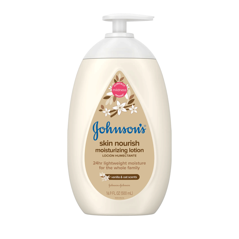 Johnson's Skn Nrsh Lt 16.9 Oz Vn/Ot