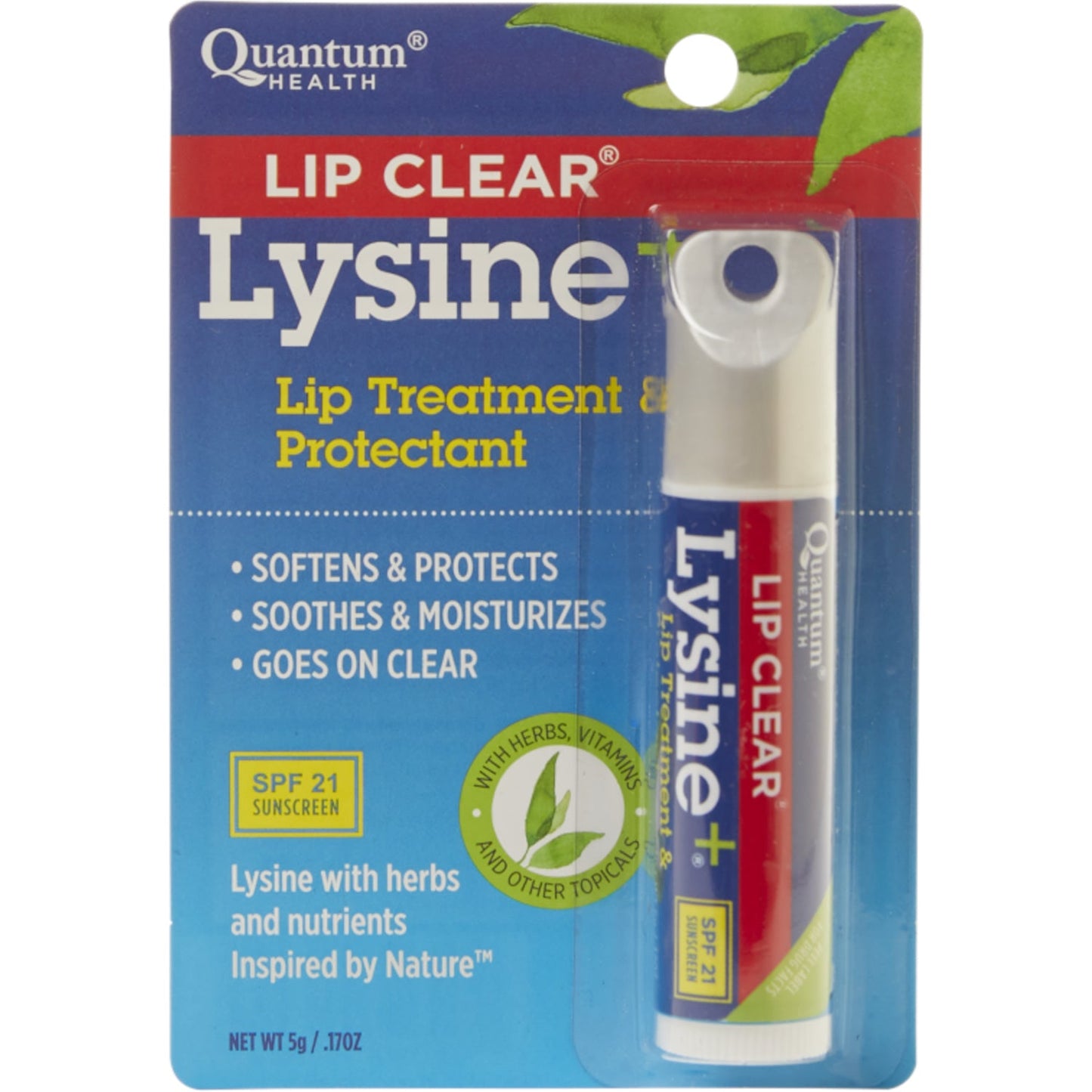 Lip Clear Lysine+ Cold Sore Treatment & Relief Stick – 0.18 oz