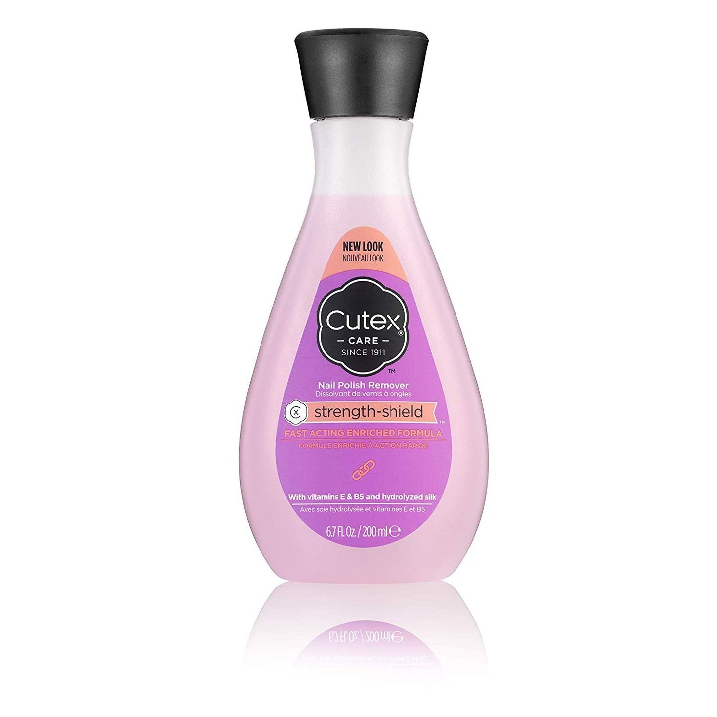 Cutex Strength Shield Nail Polish Remover Liquid 6.7 Oz