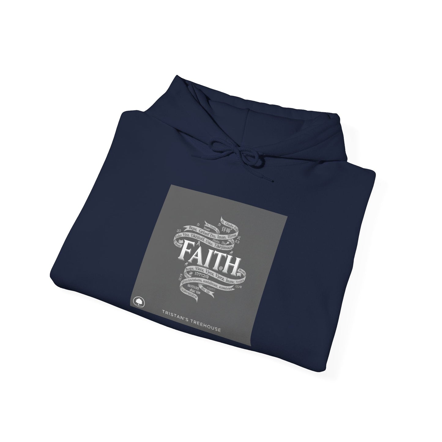 handwritten faith doodle Hoodie | sketch aesthetic, hand drawn message