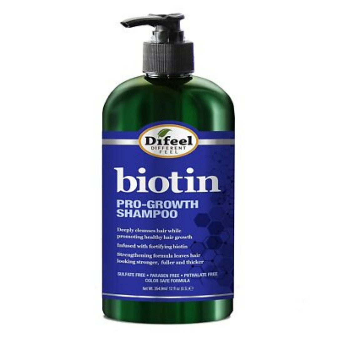 Difeel Biotin Pro-Growth Shampoo Sulfate-Free (12oz)