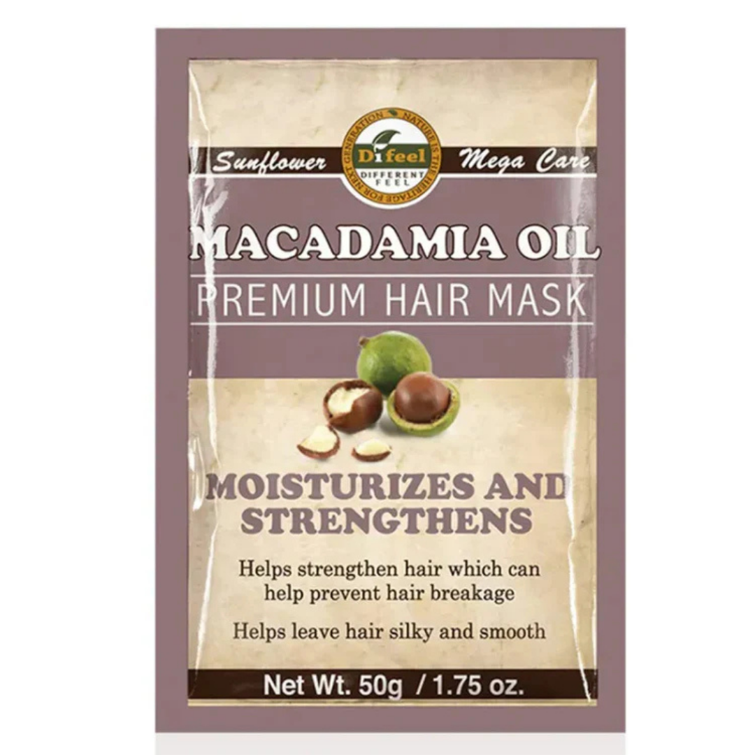Difeel Macadamia Oil Premium Hair Mask (1.75oz)