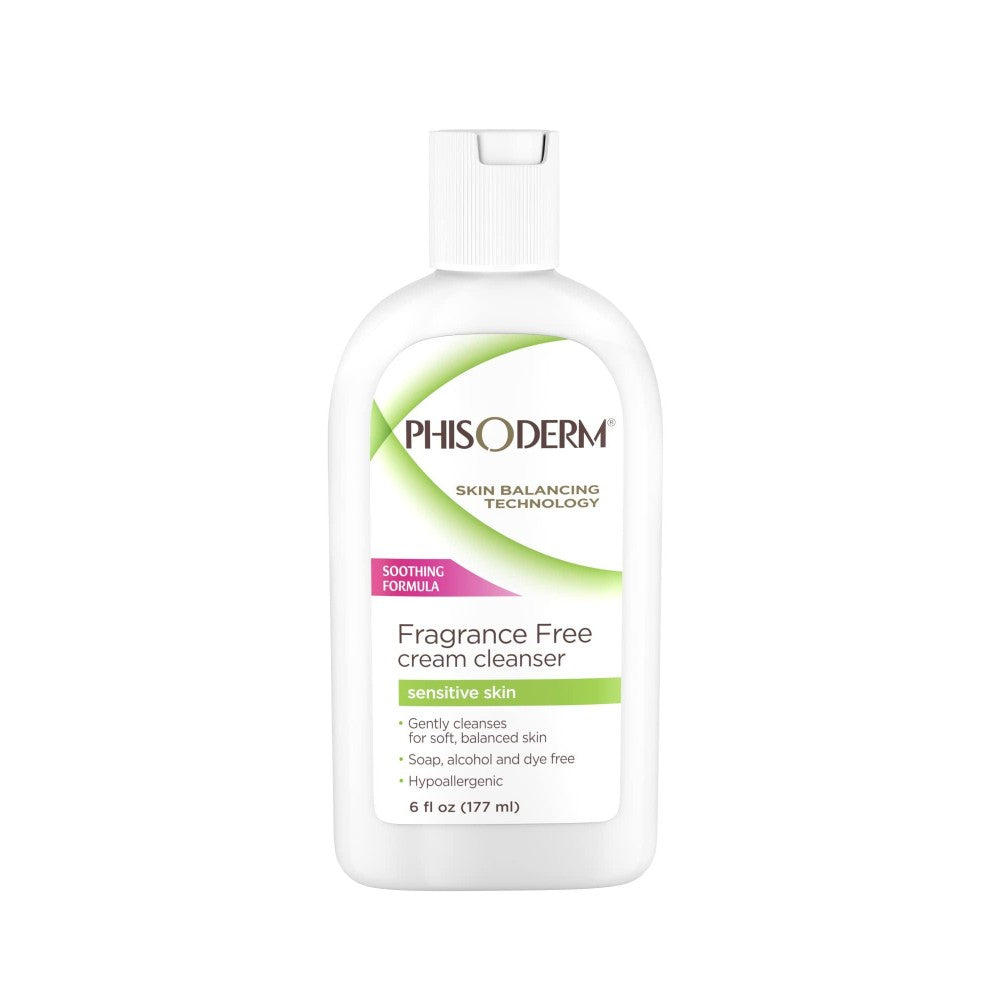 PHisoderm Cream Cleanser Fragrance Free 6 Oz