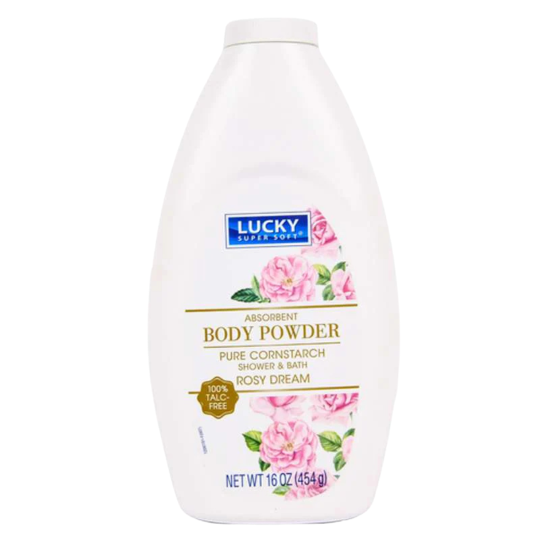 Shower & Bath Absorbent Body Powder Rosy Dream (8oz)
