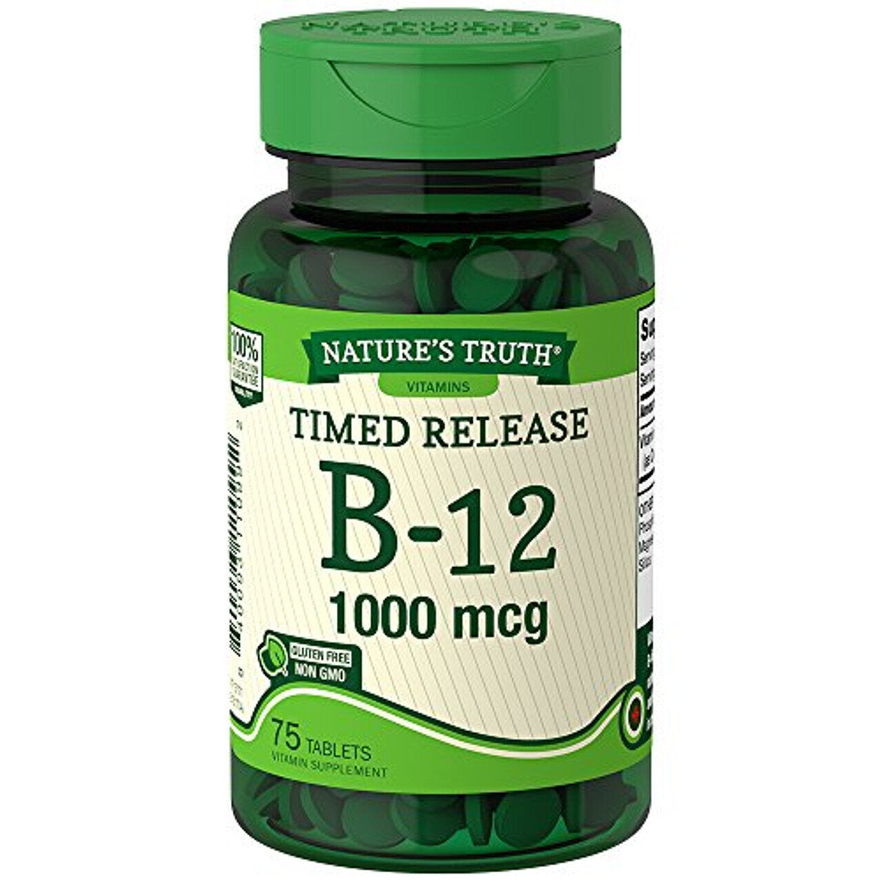 Nature's Truth Time Released 1000 Mcg Vitamin B-12 75 Tablets