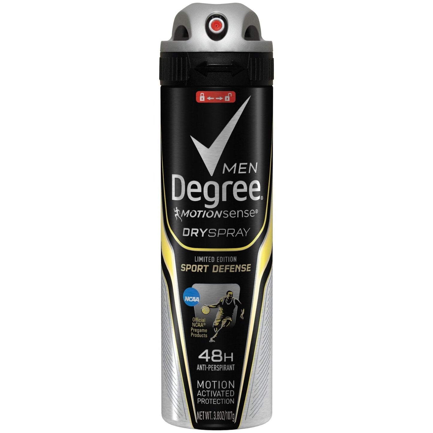 Degree Men Advanced Antiperspirant Deodorant Dry Spray, Sport Defense, 72-Hour Protection, 3.8 oz