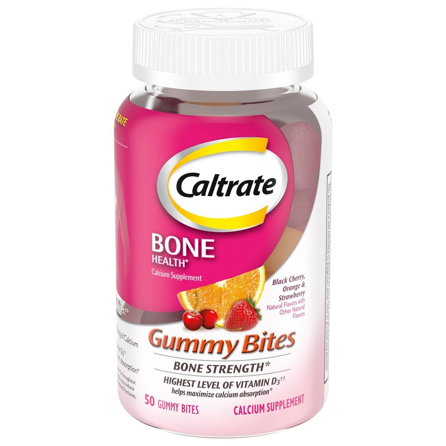 Caltrate Bone Health 500Mg Gummy Bites 50Ct