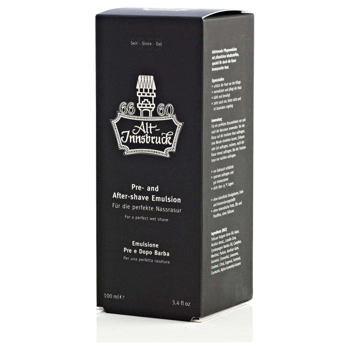 Alt-Innsbruck Pre And After Shave Emulsion 3.4 Oz