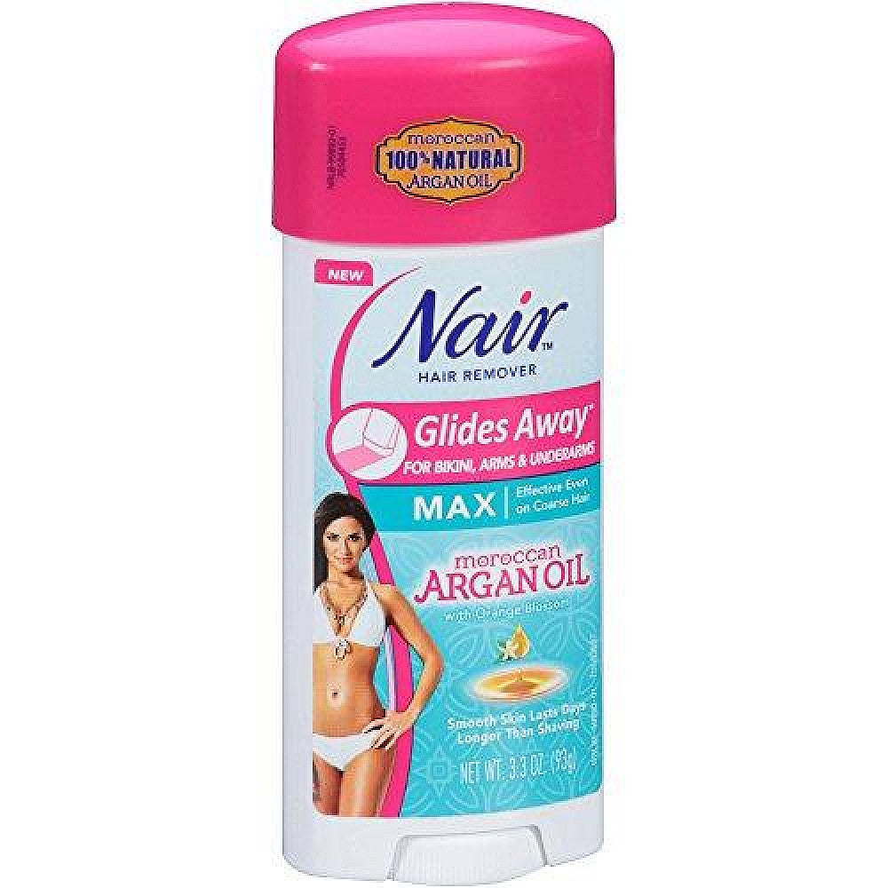 Nair Glides Away Hair Remover Cream, Nourish, Moroccan Argan Oil & Orange Blossom