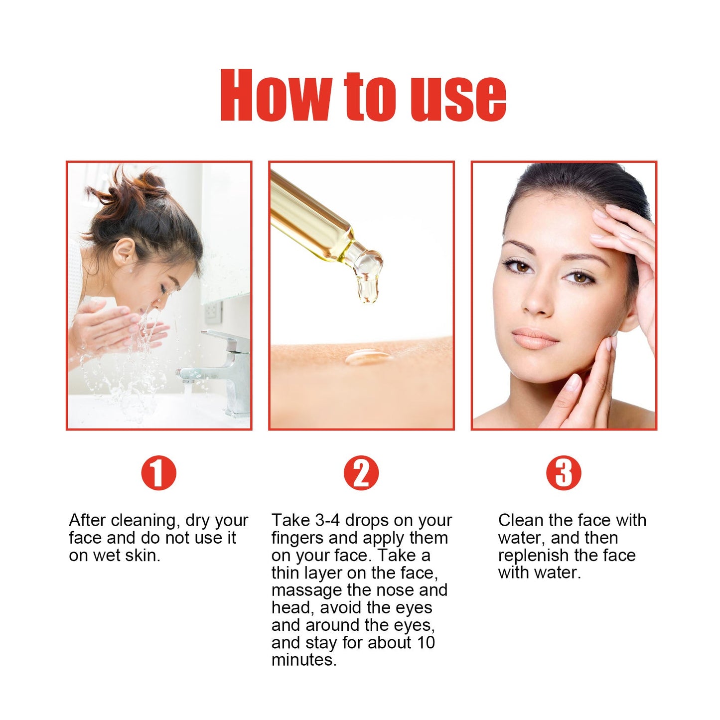 Salicylic Acid Facial Essence Hydrating Repair Improve Skin Care Essence
