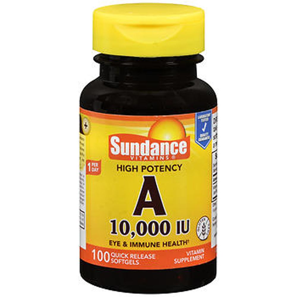 Sundance Vitamins A Qr Stg 10000 Iu 100
