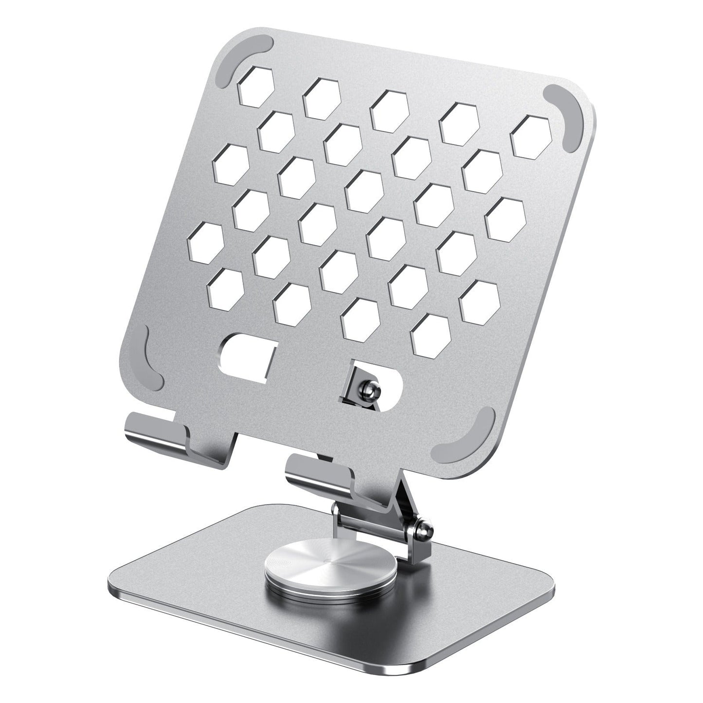 Tablet stand 360 degree rotating folding all metal live streaming learning iPad universal stand for tablets and smartphones
