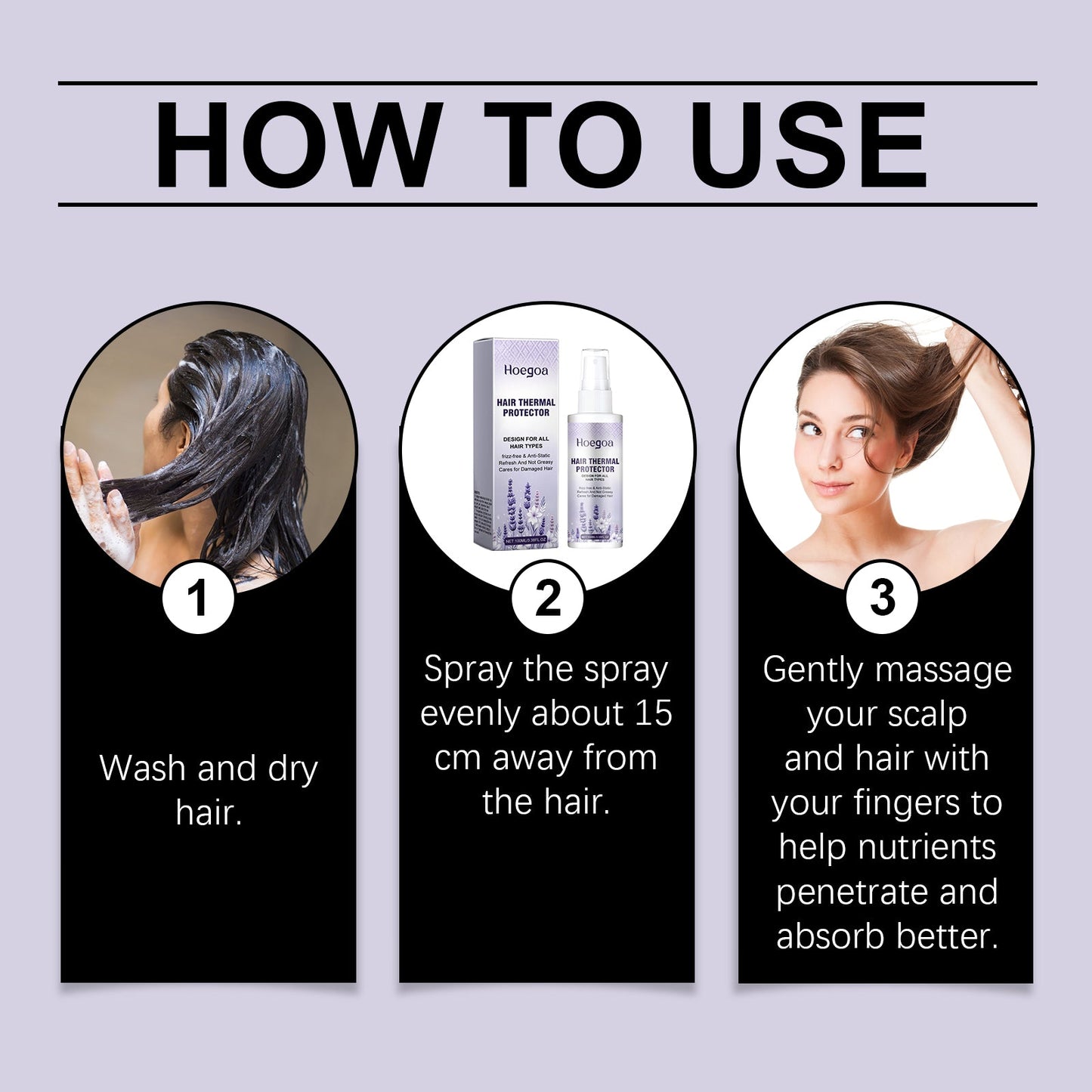 Hair Care Spray Protein Smoothing And Nourishing Hair Mask Hair Perm Dye Voluminous Hair Essential Oil Spray