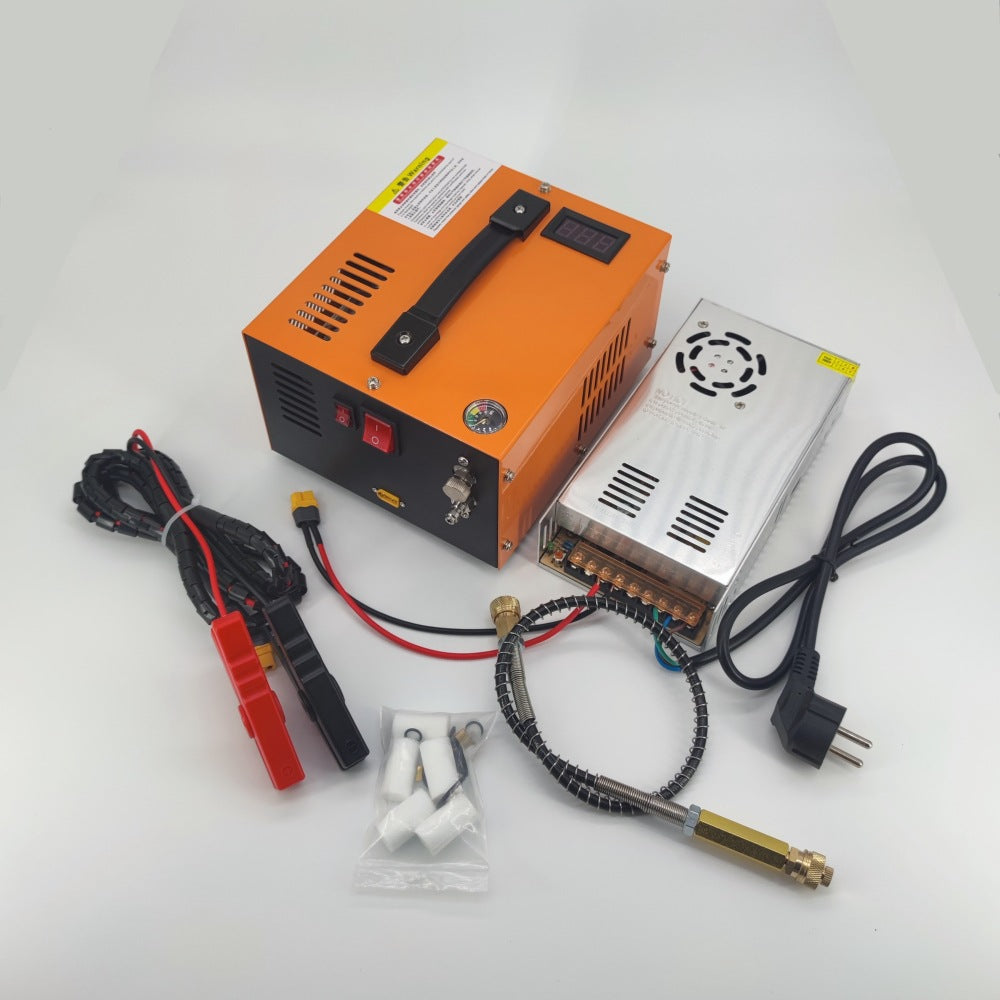 Car 12V Electric High-Pressure Air Compressor 30MPA Diving Breathing Pump 4500PSI