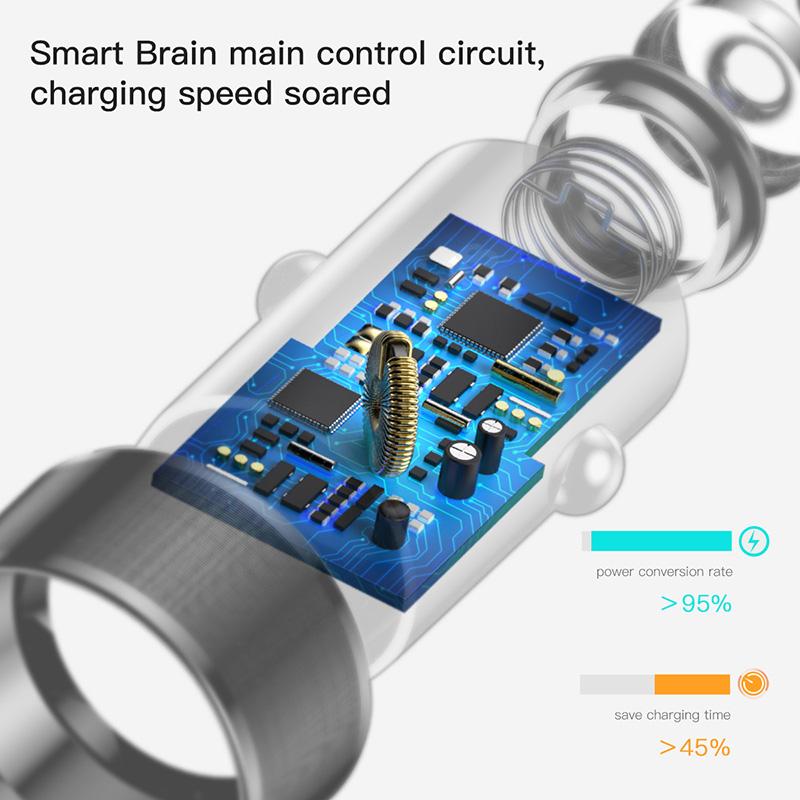 Baseus Dual USB Charge QC 3.0 Car Charger Fast Charging Universal 36W Car USB Charger