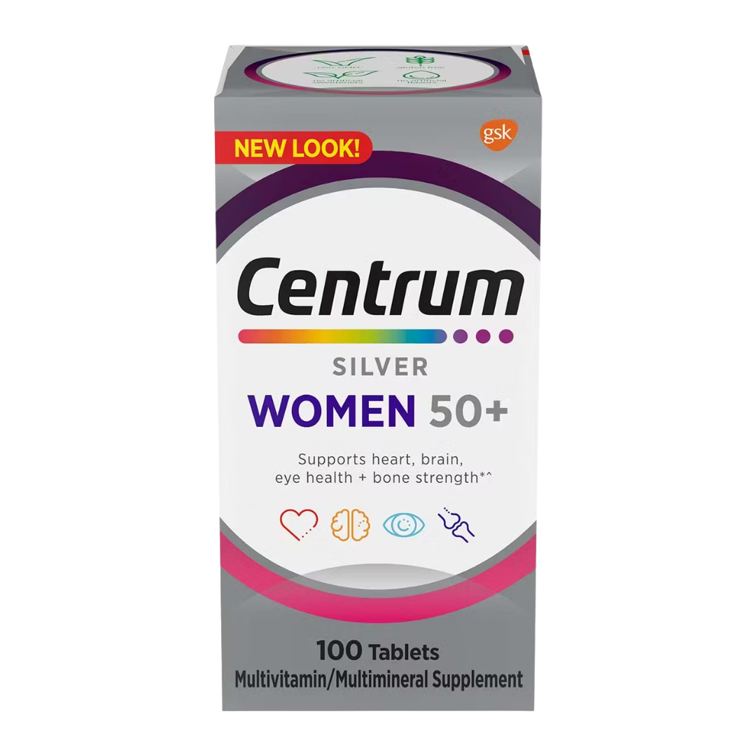 Centrum Silver™ Women 50+ Multivitamin Tablets (100 ct)