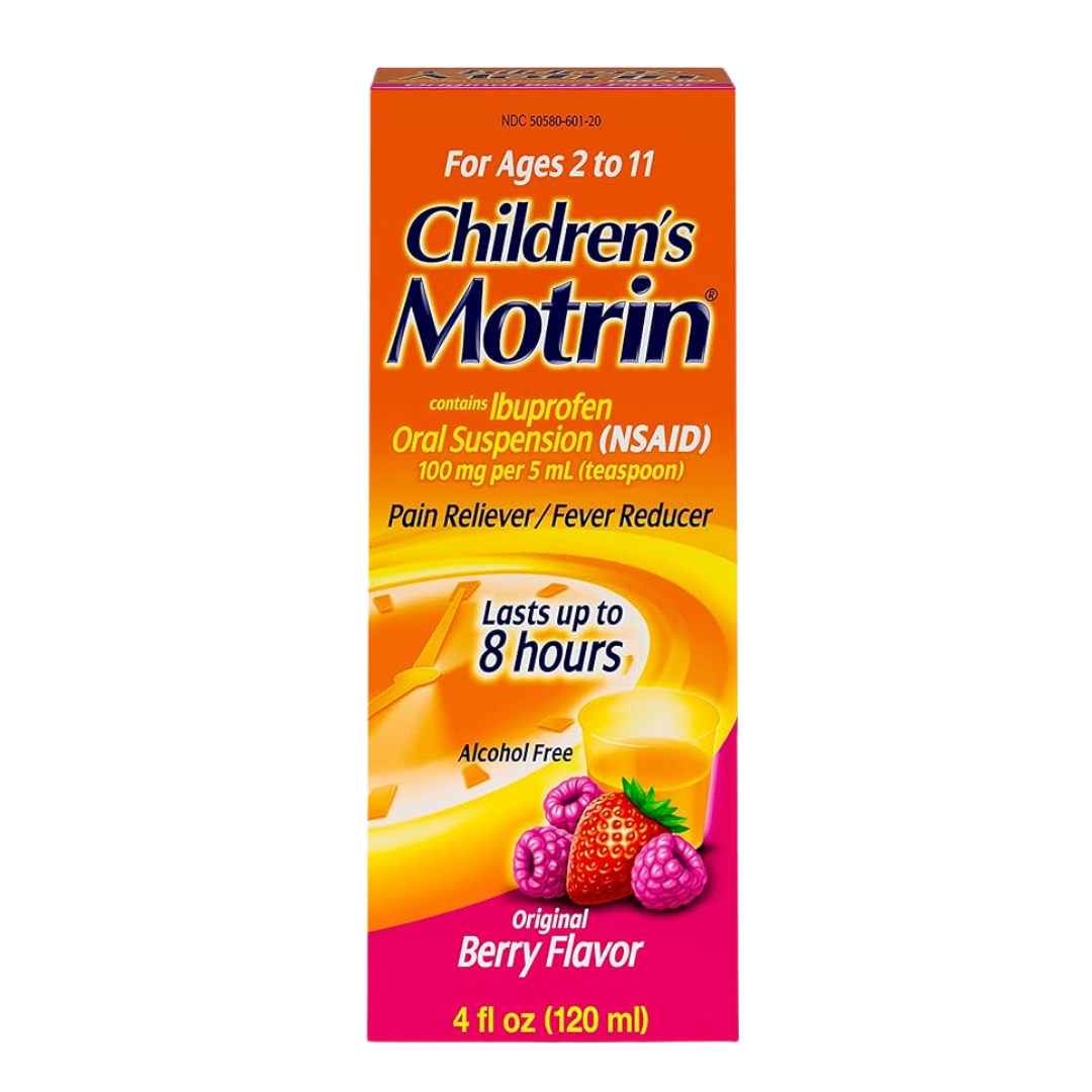 Children’s Motrin Berry Flavor Liquid (4 oz)