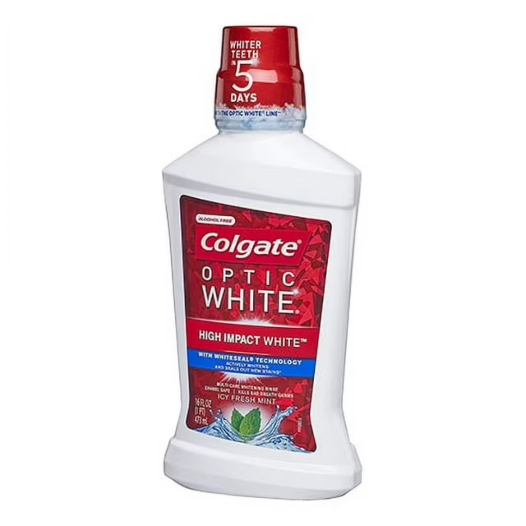 Colgate Optic White Mint Toothpaste (16 oz)