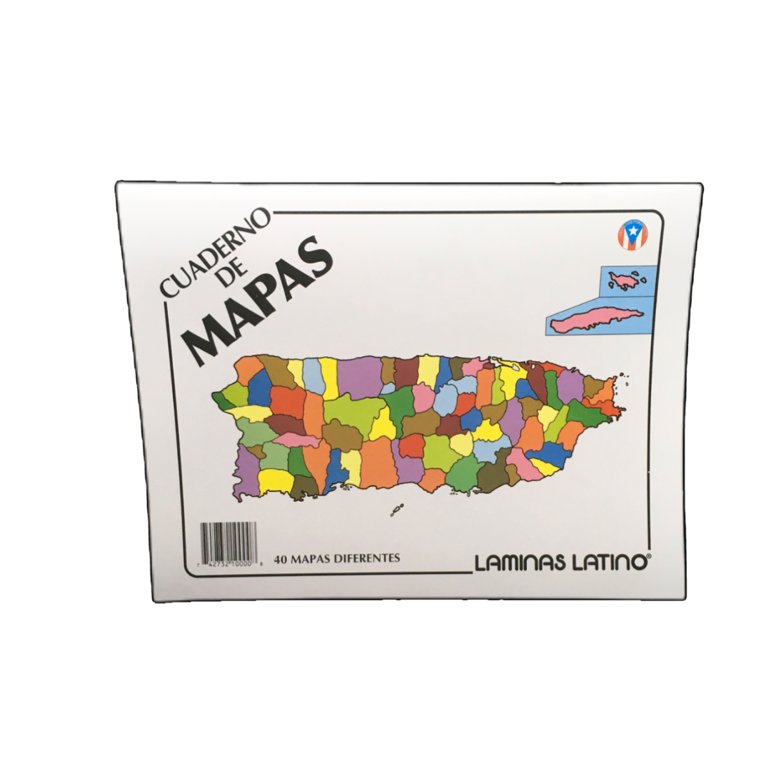 Cuaderno de mapas 40 mapas