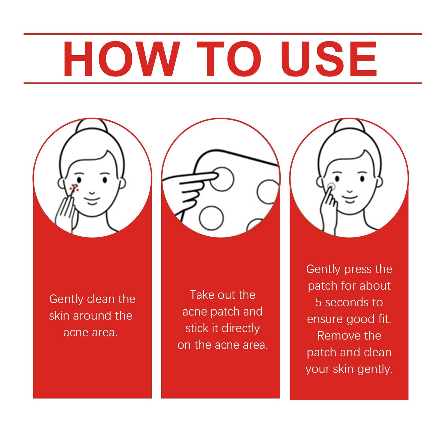 Morning And Evening Acne Covering Patch Facial Skin Acne Covering Relief Care Skin Acne Muscle