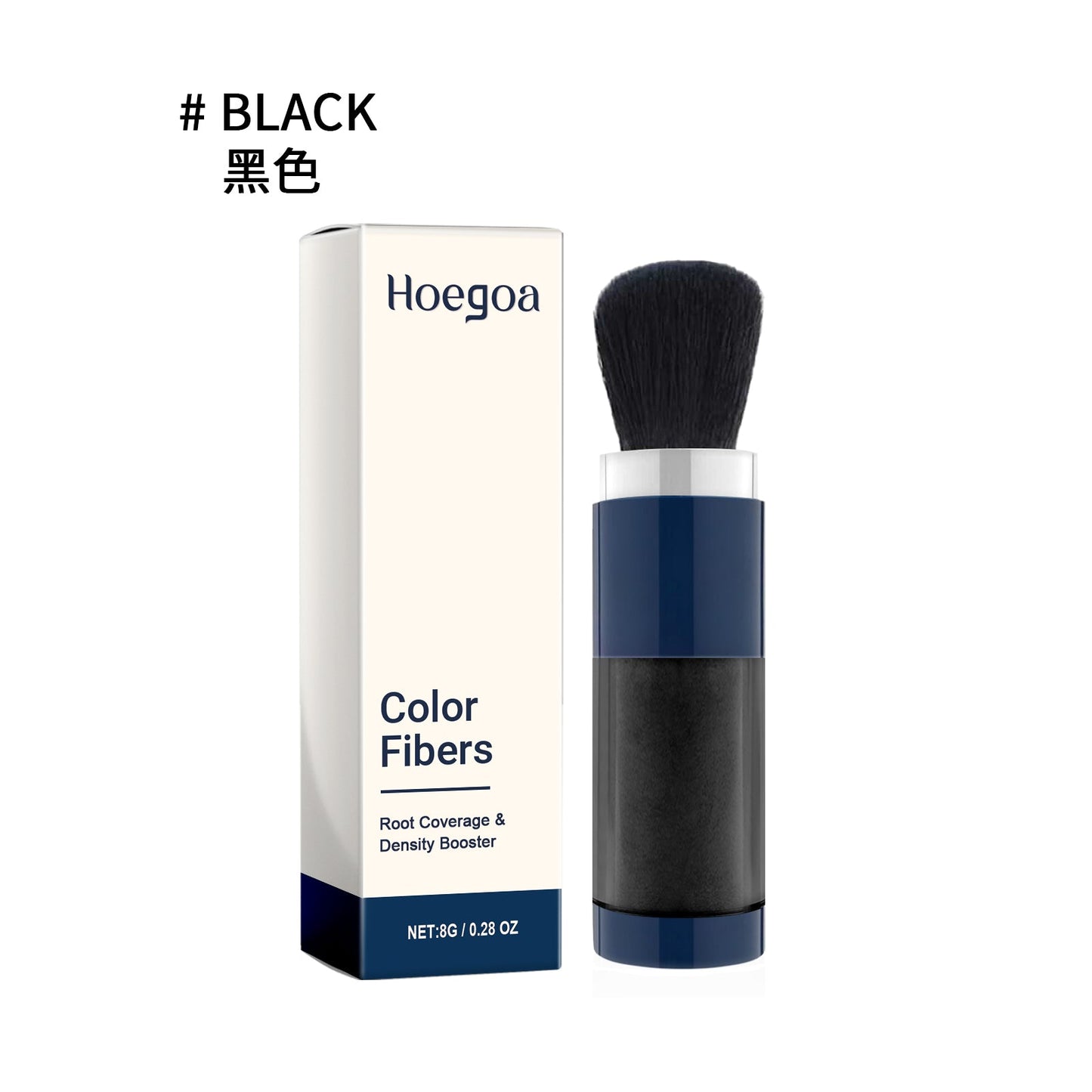 Color Fibers, Fill The Top Of Your Hairline With A Refreshing Fluffy Shade Powder