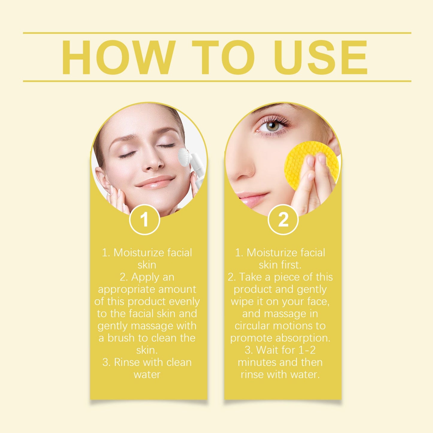 Turmeric Tender Cleansing Set Gently Cleanses Facial Skin And Improves Skin Quality