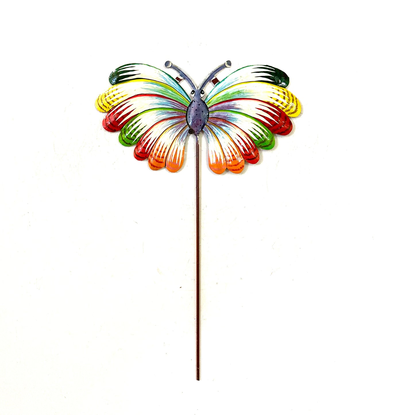 Bursting With Color Butterfly Garden Stake