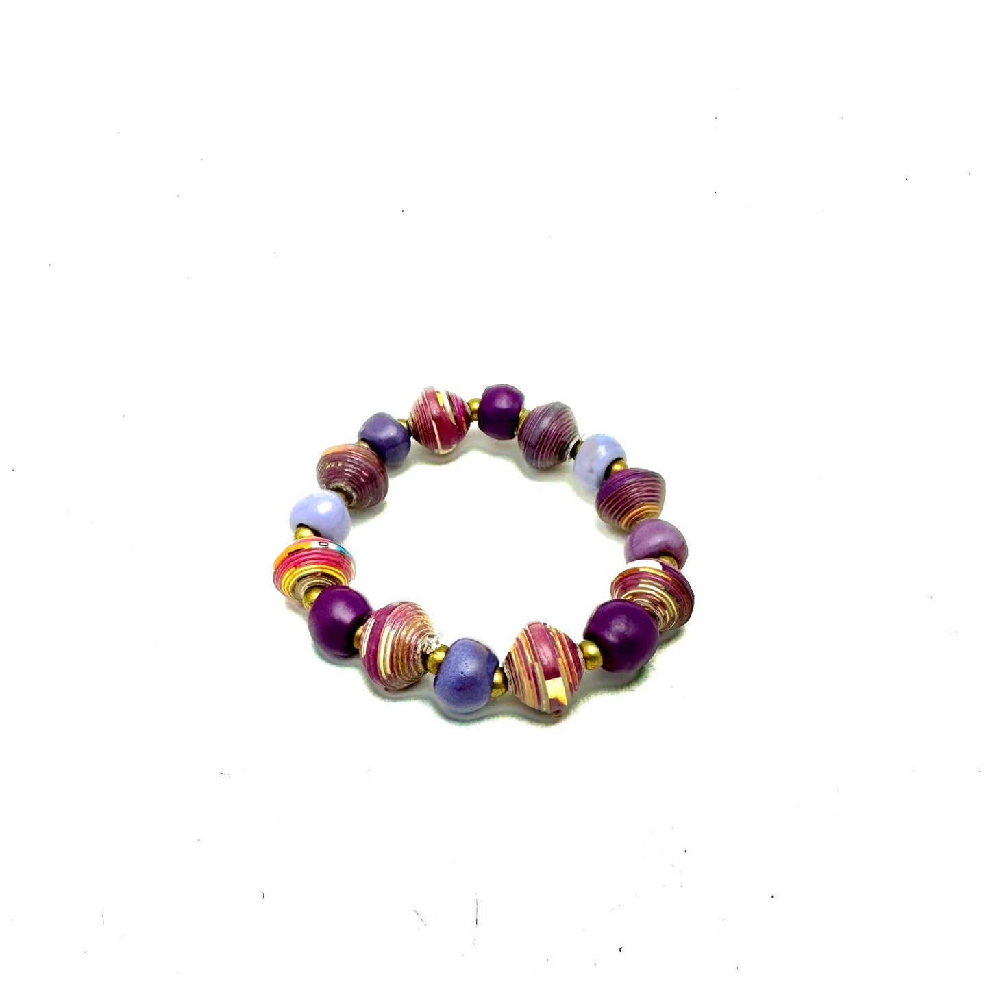 Purple Haitian Signature Bracelet