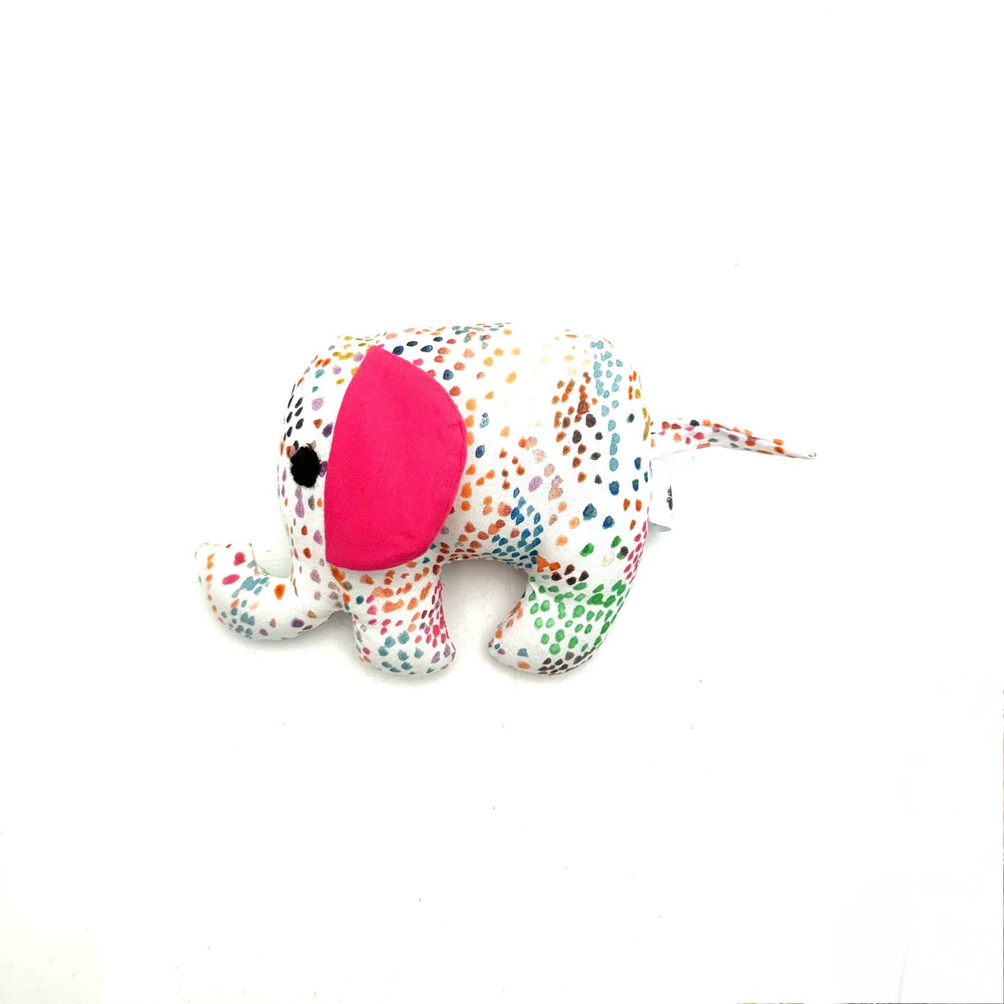 New Baby Elephant- Pink Speckles
