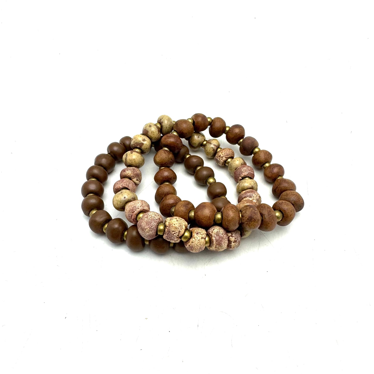 Chocolate Chip Bracelet Stack
