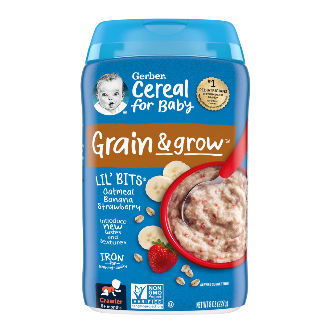 Gerber Oatmeal Baby Cereal (8 oz)