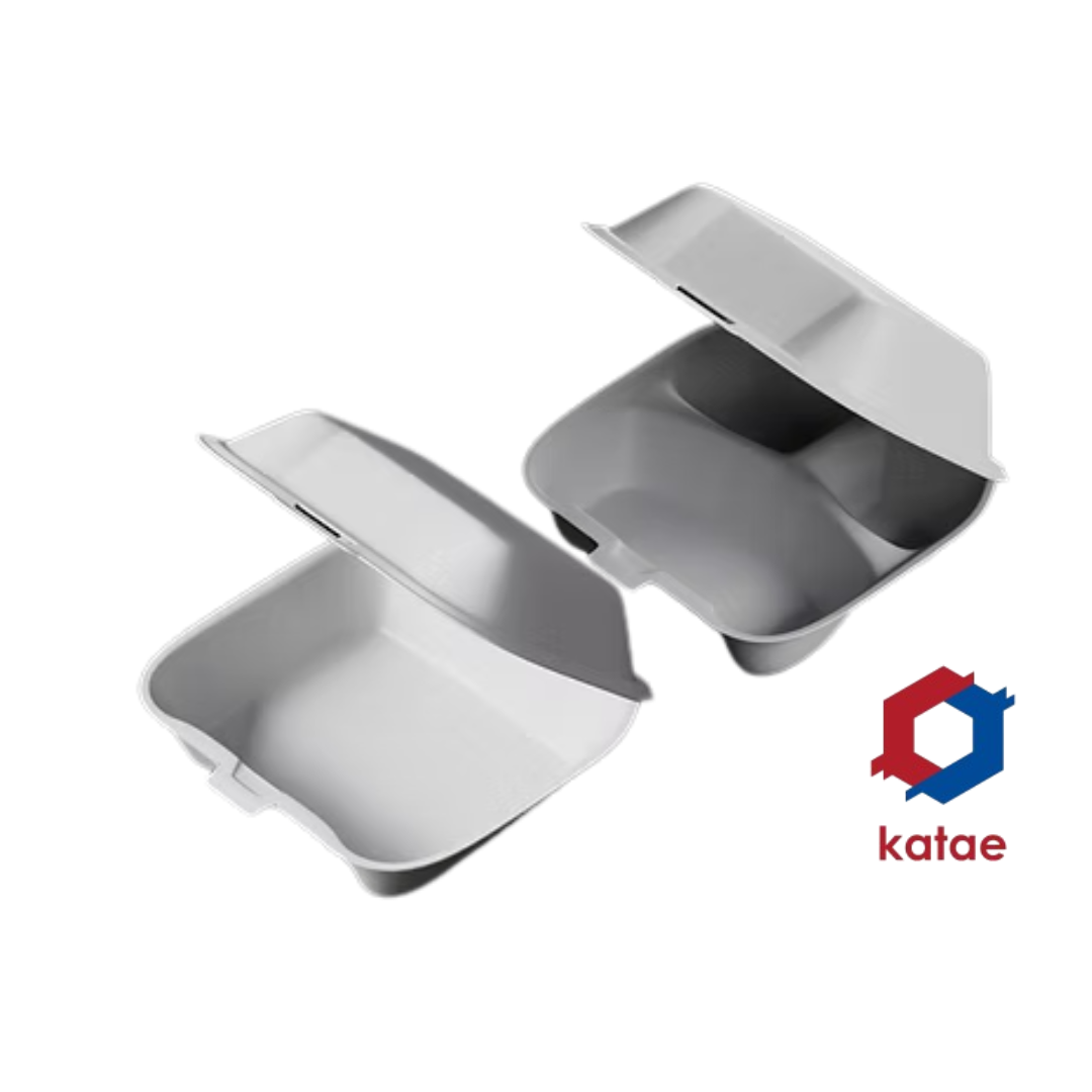 KATAE Plastic Tray with Dividers, 10 pack