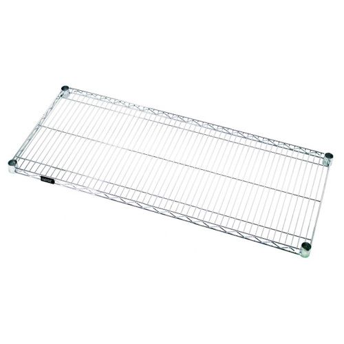 24" x 72" Heavy-Duty Stainless Steel Wire Shelves (2-Pack)