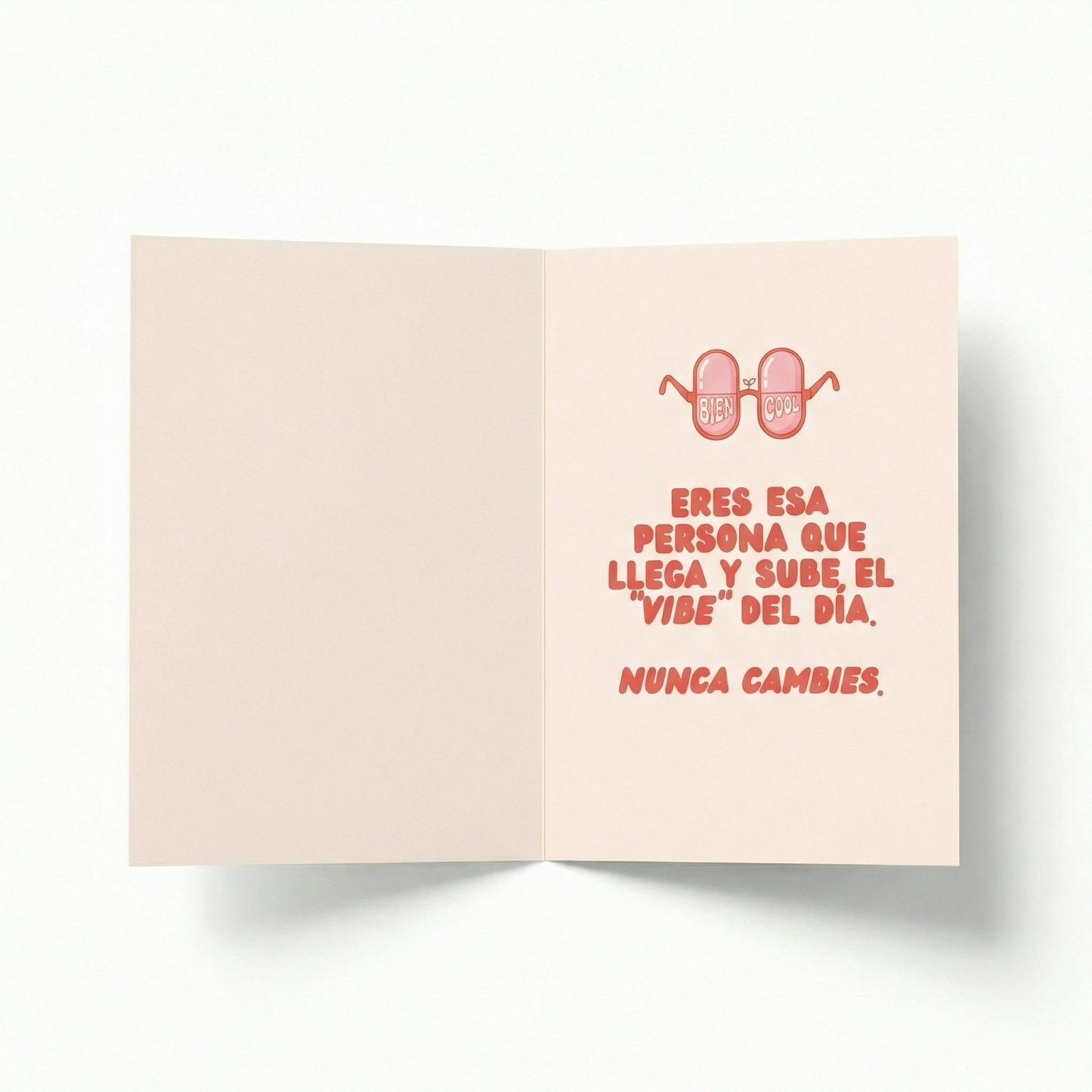 Farmacia Savia Tarjeta de Felicitación Yo Creo Que Eres Bien Cool (1 unidad)