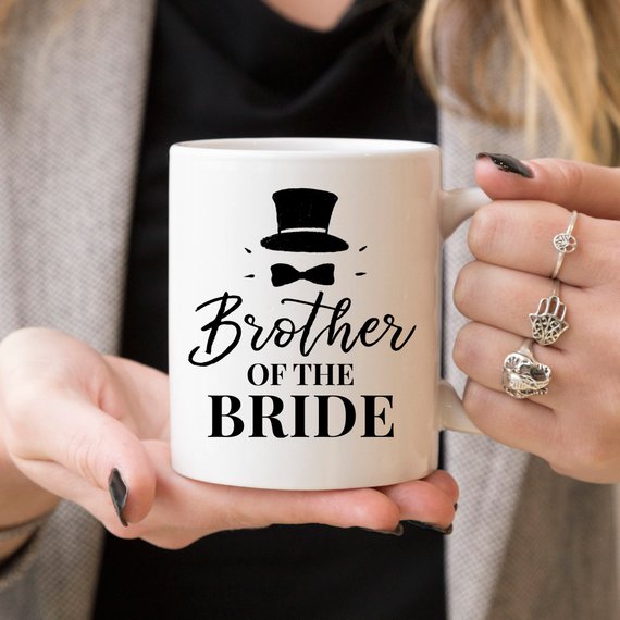Coffee Mug, Brother Of The Bride, Top Hat, Tea,