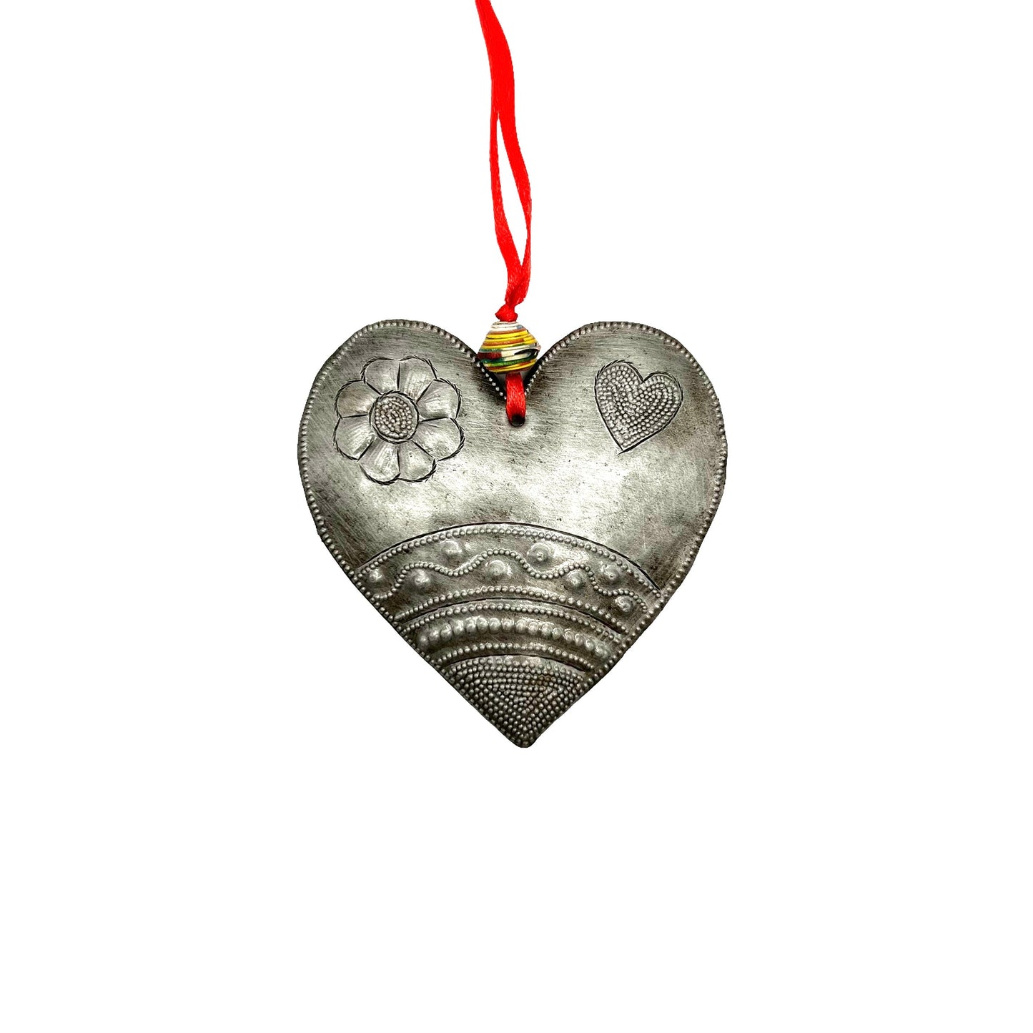 Steel Heart Ornament