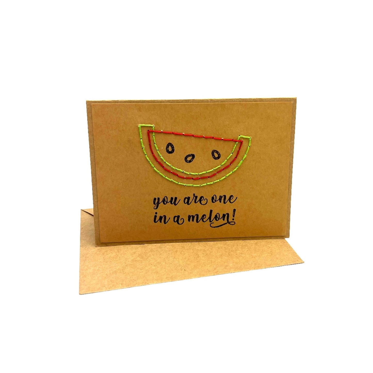 Rosie's Handmade Cards- One in a Melon