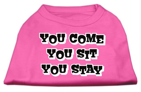 Mirage Pet Products 51-51 MDBPK You Come You Sit You Stay Screen Pri