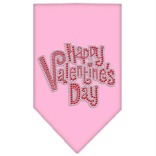 Mirage Pet Products 67-84 SMLPK Happy Valentines Day Rhinestone Bandan