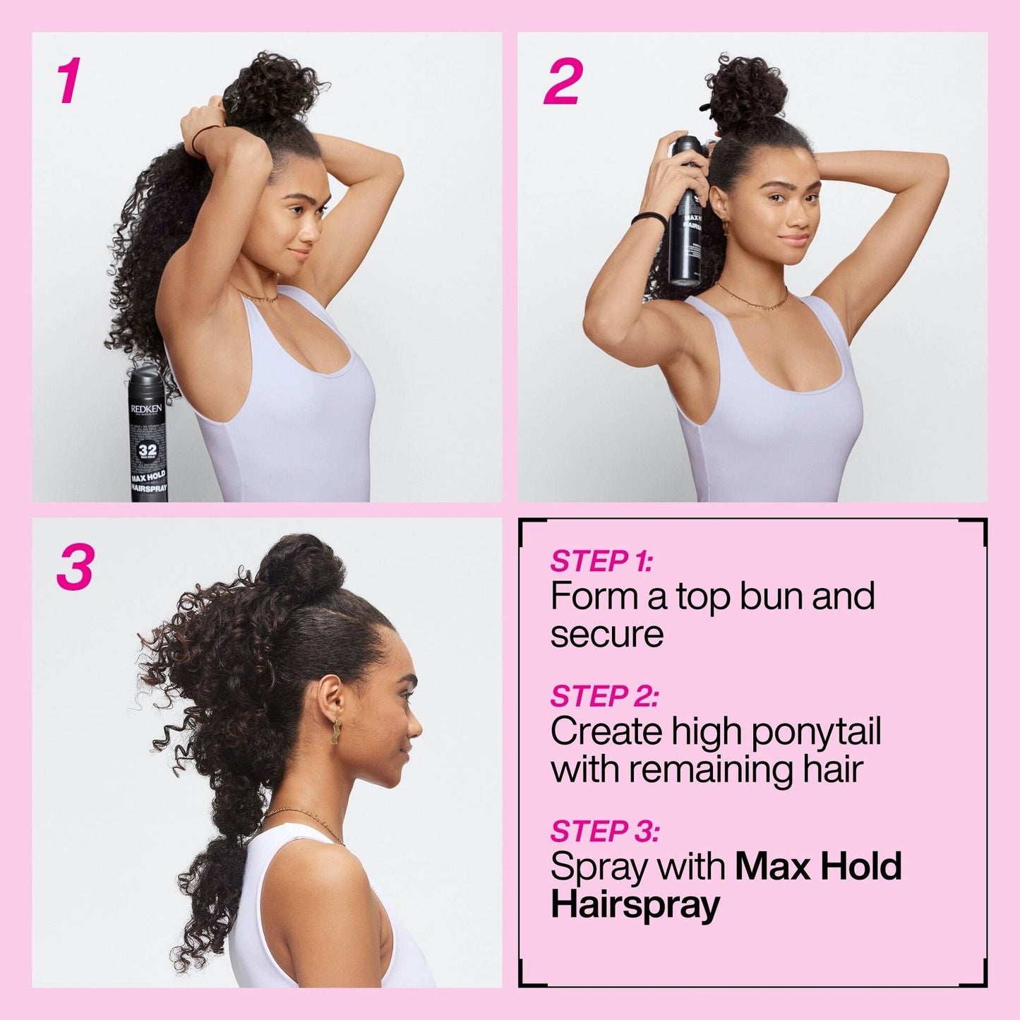 Redken Style Triple Take 32 Extreme High Hold Hairspray 4 oz