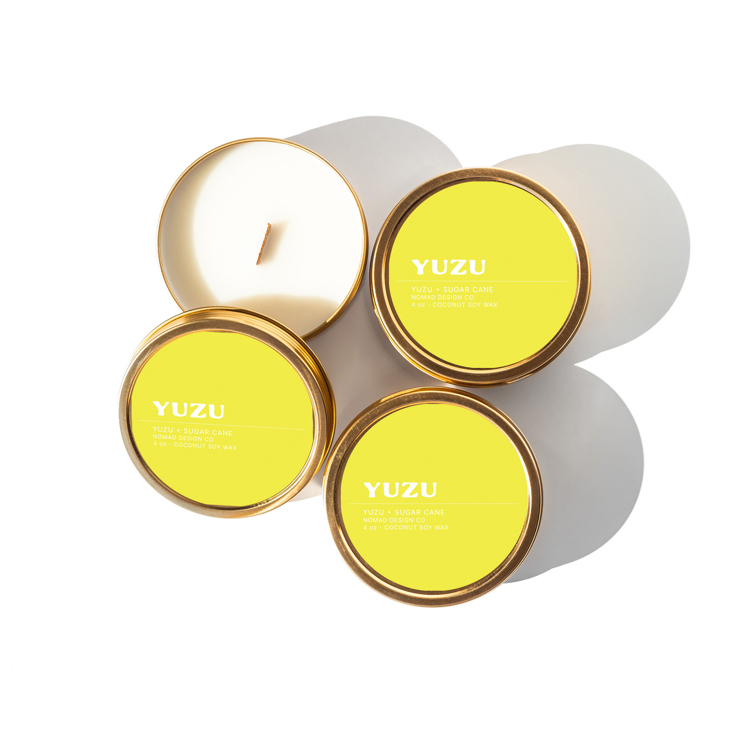 Yuzu Travel Tin Candle