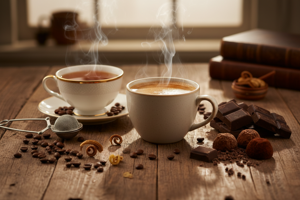 Chic Gentle+Coffee+Tea Chocolate